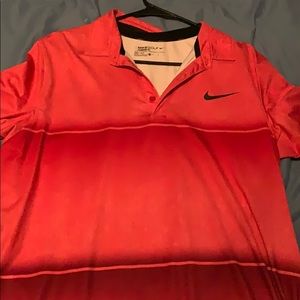 Nike dri fit golf shirt